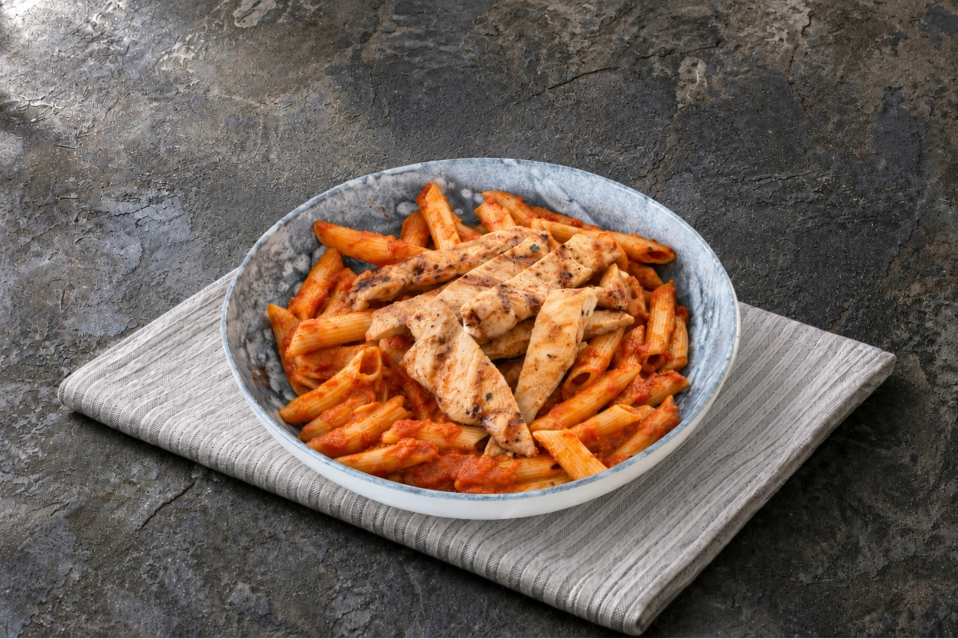 Tavuklu Penne Arabiata