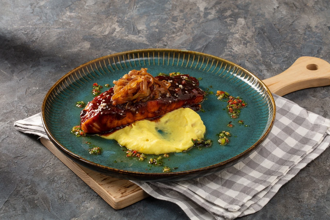 Teriyaki Soslu Somon