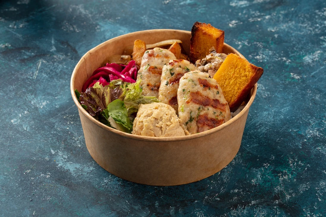 Balık Köfte Bowl (Çorba+İçecek)