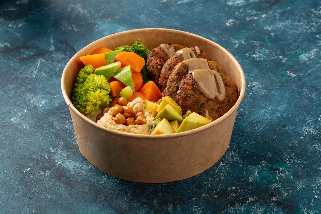 Falafel Bowl (Çorba+İçecek)